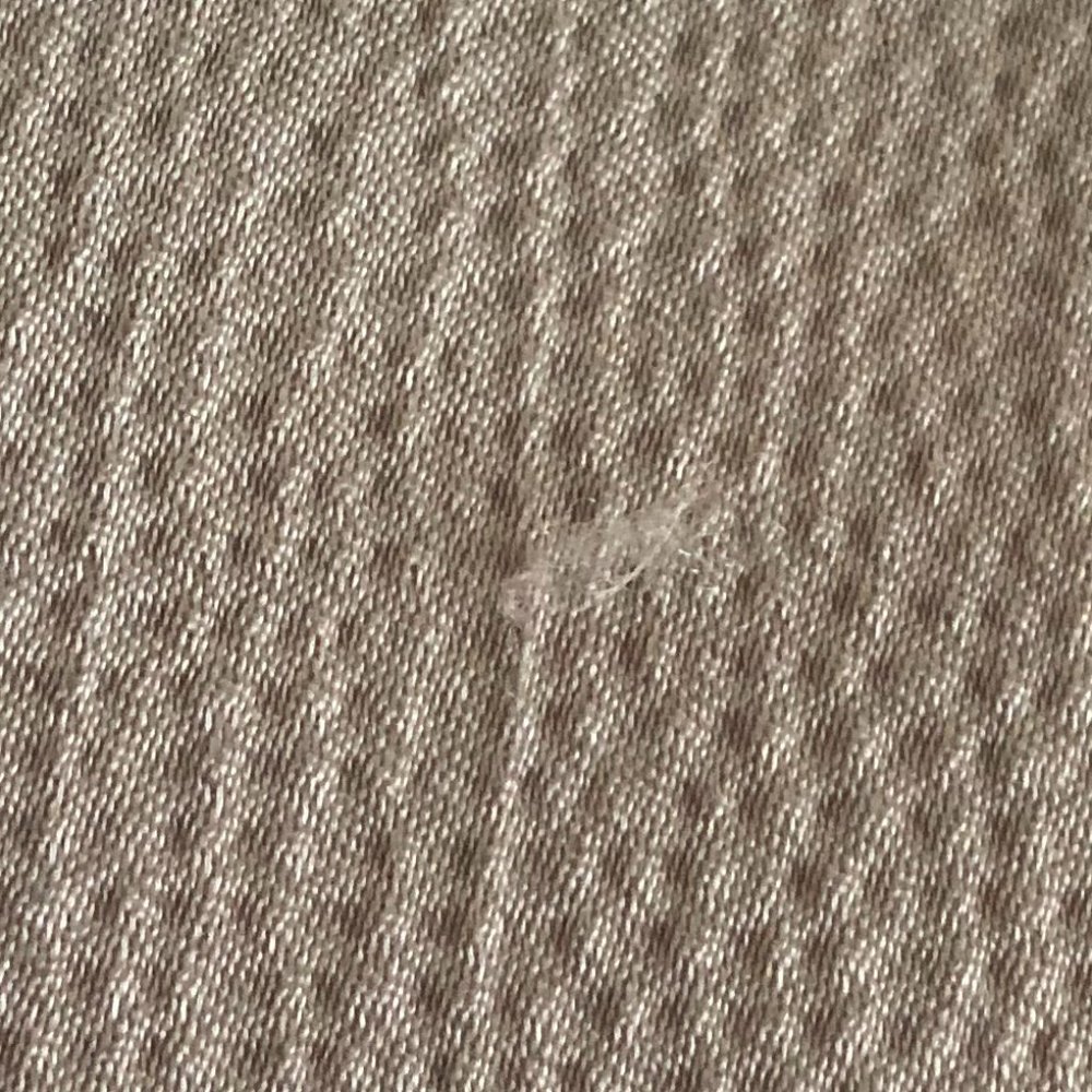 Free Press Metallic Zip-Up Bomber Jacket | Tan | Size M - Picture 10 of 11